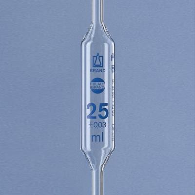 Brand普兰德 胖肚移液管单刻度 BLAUBRAND® AS级 10ml （29712）