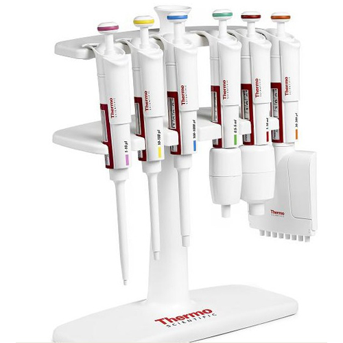 Thermo Scientific赛默飞 Finnpipette F1 单道移液器 红色 10000ul （4641120）